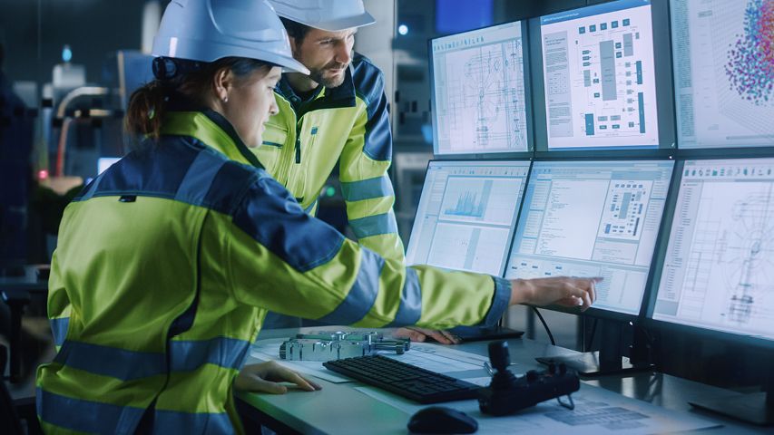 Daten im Sensor berechnet