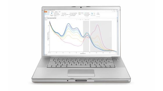 Logiciel de spectroscopie Raman
