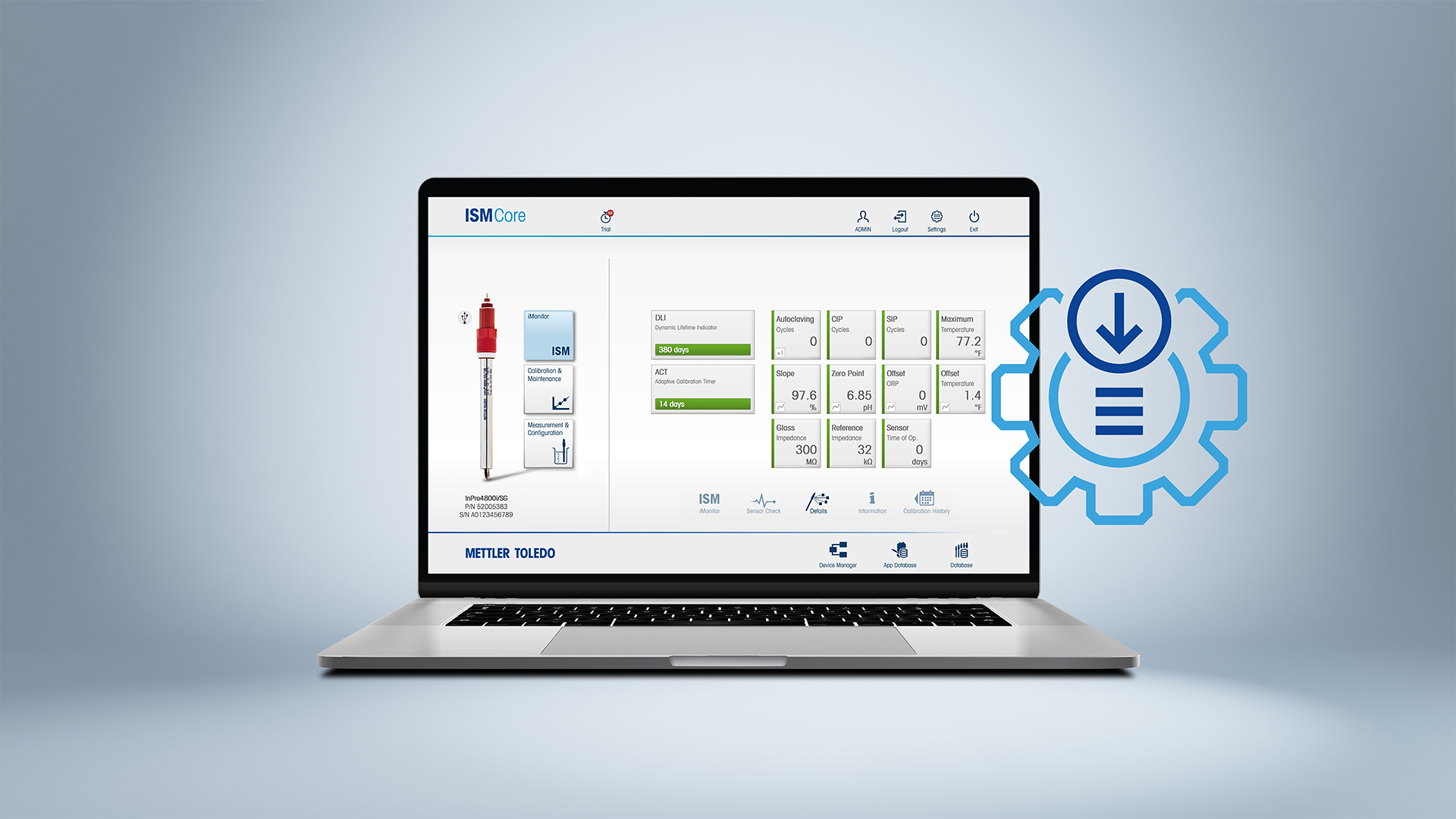 Mise à niveau d’iSense vers ISM Core