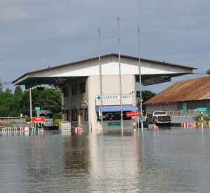 Balanças de Veículo Sobrevivem à Inundação