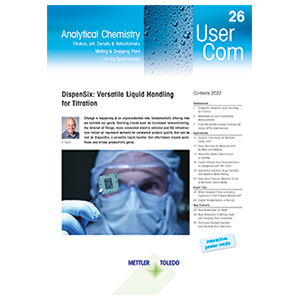  UserCom 26 for Analytical Chemistry