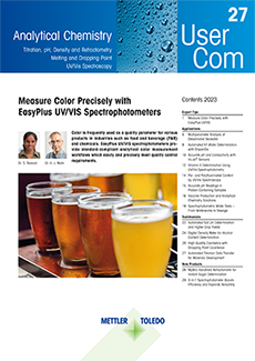 Download Issue 27 of the annual UserCom for industry-relevant applications and insight into intriguing automation options.