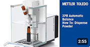 How to set up automatic powder dispensing