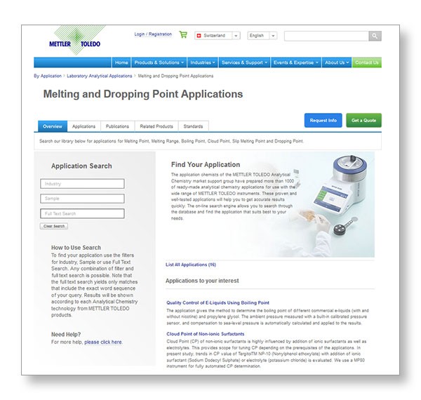 Compact Karl Fischer titration featuring One Click™ Water Determination Compact Karl Fischer titration featuring One Click™ Water Determination