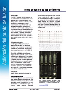 punto de fusión de los polímeros punto de fusión de los polímeros