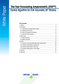 FFA™ amperometric control algorithm​ white paper​.
