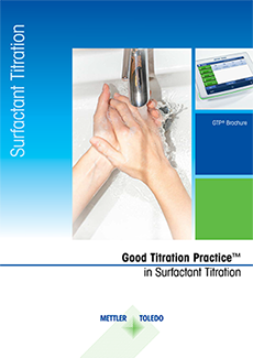 Good Titration Practice in Surfactant Titration