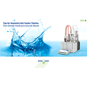 Tips for volumetric Karl Fischer titration
