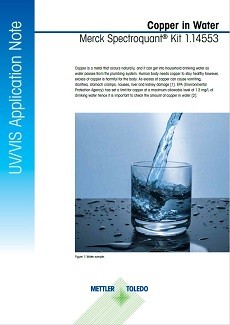 Determination of Copper Content in Water Using UV Vis Spectroscopy