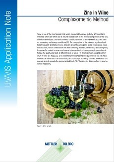 Zinc in Wine Using UV Vis Spectroscopy 