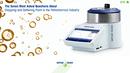 Questions about dropping point of petrochemical products
