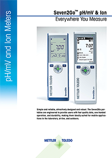 Datasheet: Seven2Go™ pH/mV & Ion