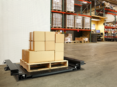 Warehouse floor scales