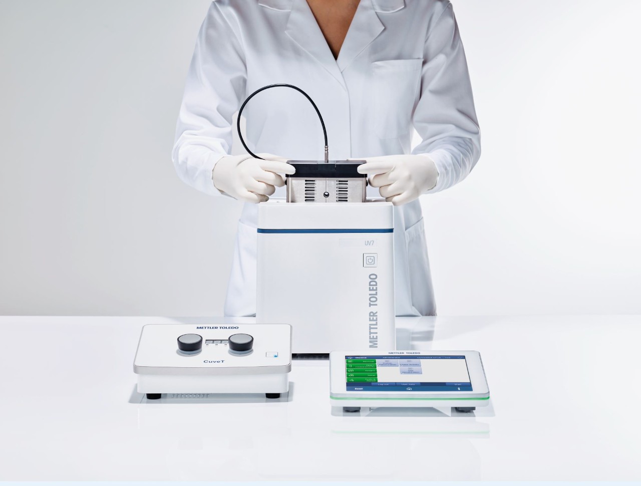 CuveT and UV/VIS Excellence Spectrophotometer used to show the enzyme activity of lipase