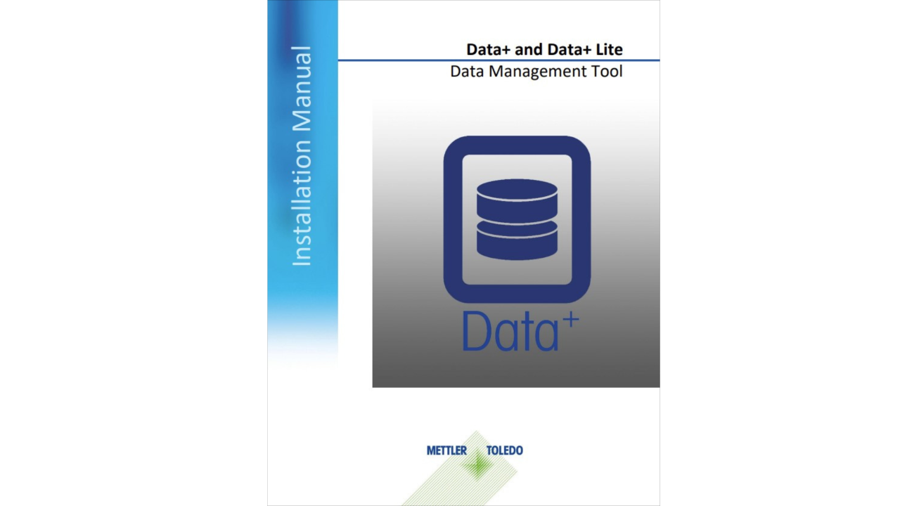 Data+ and Data+ Lite Installation Manual