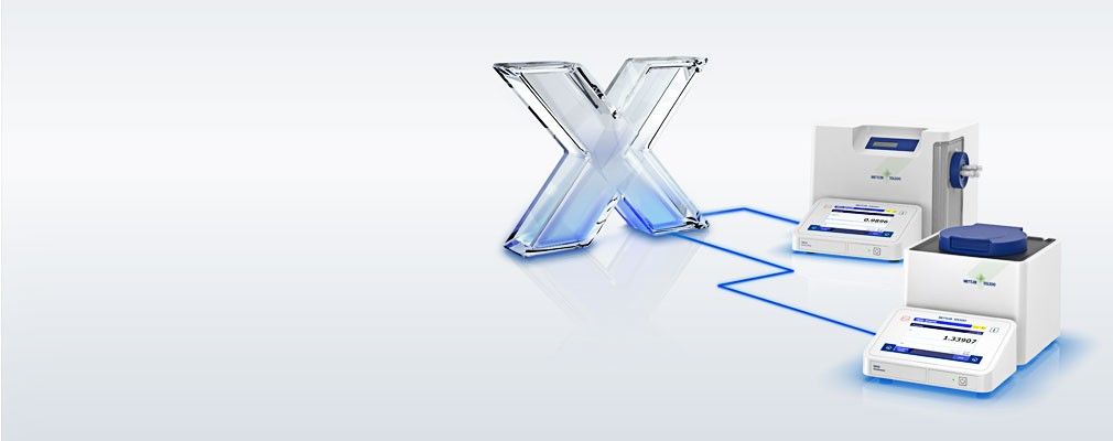 Image du logiciel labX connecté à un réfractomètre et à un densimètre