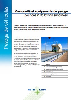 Livre blanc : conformité et systèmes de pesage