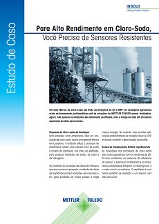 Estudo de Caso de Sensores de pH para Cloro-Soda