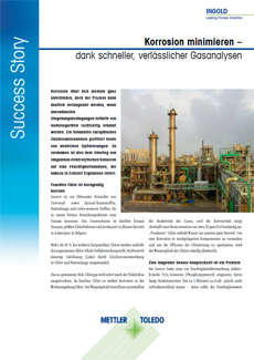 Korrosionsbekämpfung mit schneller, zuverlässiger Gasanalyse