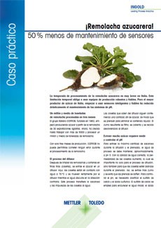 Mantenimiento de los sensores