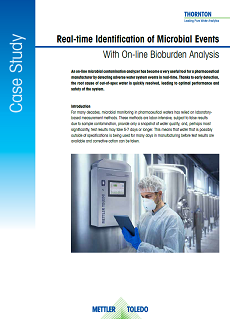 Case study on the 7000RMS as a tool for real-time microbial contamination analysis