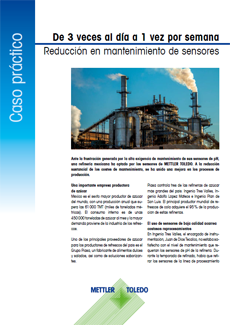 Mantenimiento del sensor