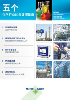 Chemical Production – 5 Critical Measurements for the Chemical Industry