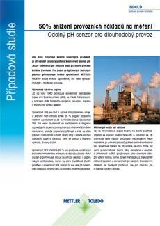 Měření pH při výrobě celulózy