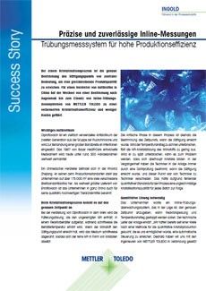 Trübung in der ChemPharma-Kristallisation