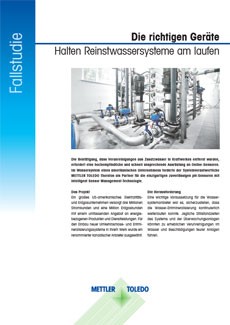 Fallstudie Reinwassergeräte Fallstudie Reinwassergeräte