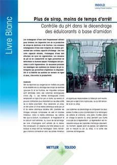 Livre Blanc : Plus de sirop, moins de temps d’arrêt Livre Blanc : Plus de sirop, moins de temps d’arrêt