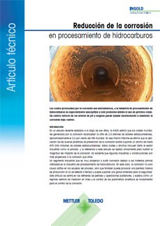 Reducción de la corrosión