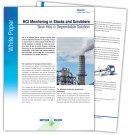 HCl Monitoring in Stacks and Scrubbers