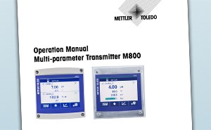 Operation Manual Transmitter M800 Multiparameter