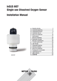InSUS 607 Single-use Dissolved Oxygen Sensor