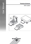 User Manual: XSR Precision Balances