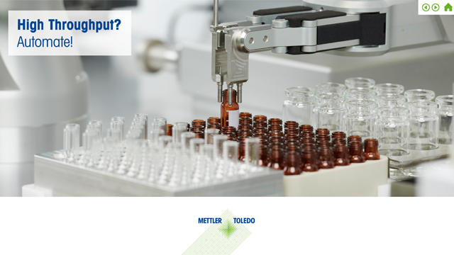 Automation in High-Throughput Experimentation