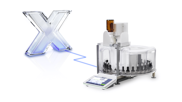 Automated Dispensing of One Solid Substance in up to 30 Target Vessels (One to Many)