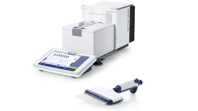 Calibración de pipetas multicanal con un XPR105MCP