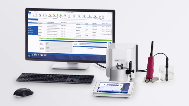 Software y accesorios de calibración de pipetas