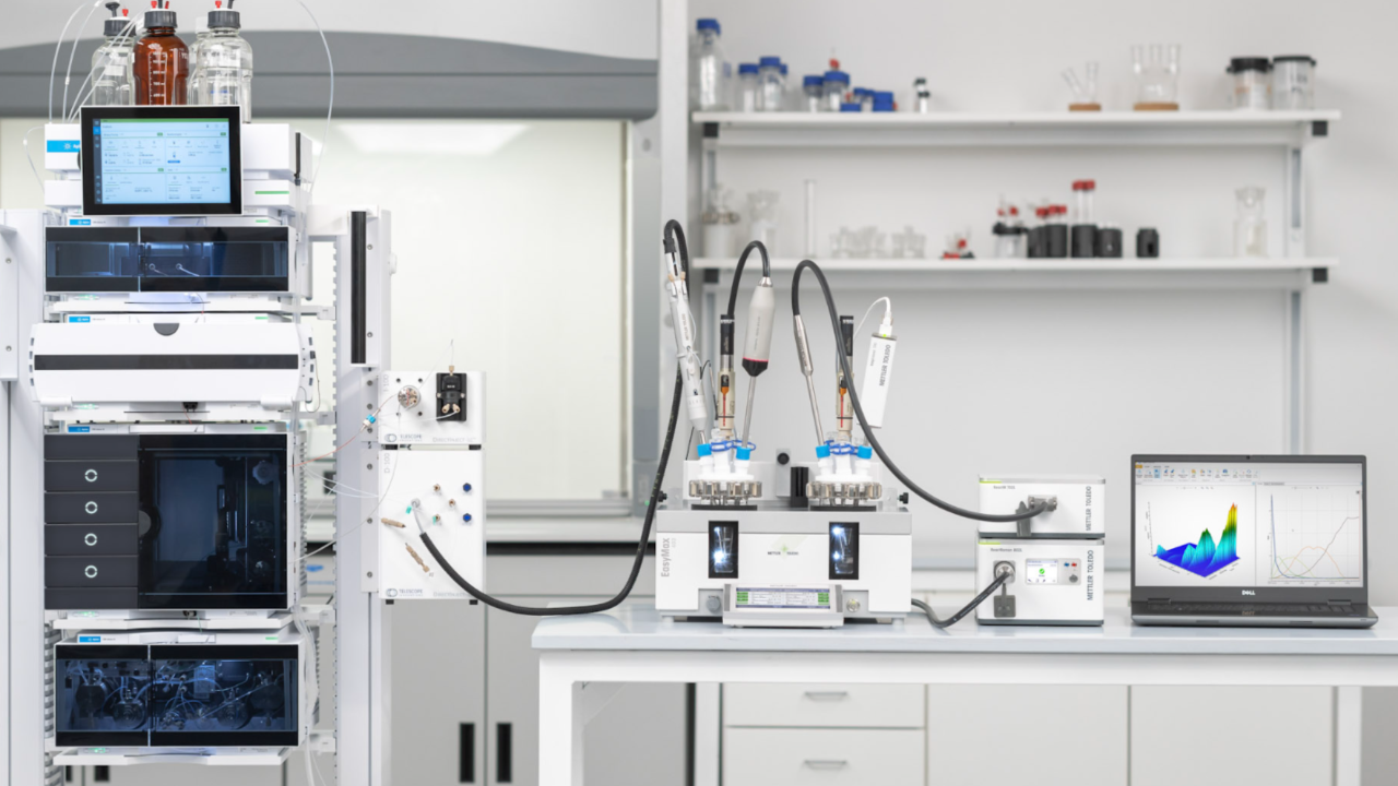 Homogeneous Catalysis workstation in lab