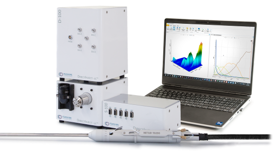 direct inject liquid chromatography instrument for homogeneous catalysis