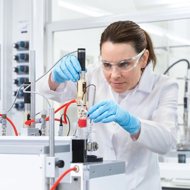 scientists working in a lab