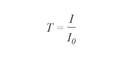 transmittance formula uv-vis transmittance formula uv-vis