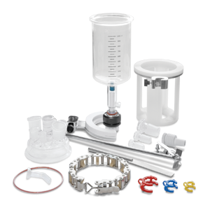 1000 mL OptiMax 2-Piece Glass Reactor Set