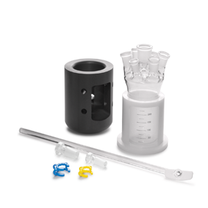 250 mL OptiMax One-Piece Glass Reactor Set