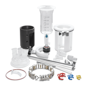 500 mL OptiMax 2-Piece Glass Reactor Set
