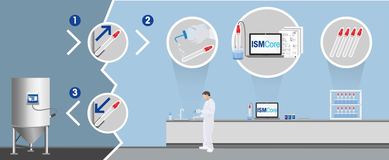 Calibration Concept with ISM Core