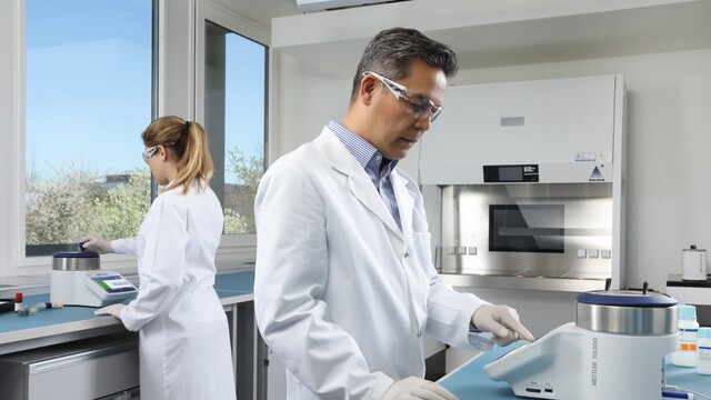 modernized lab with connected tools