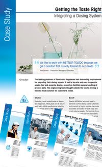 Safe and Efficient Weighing Solutions